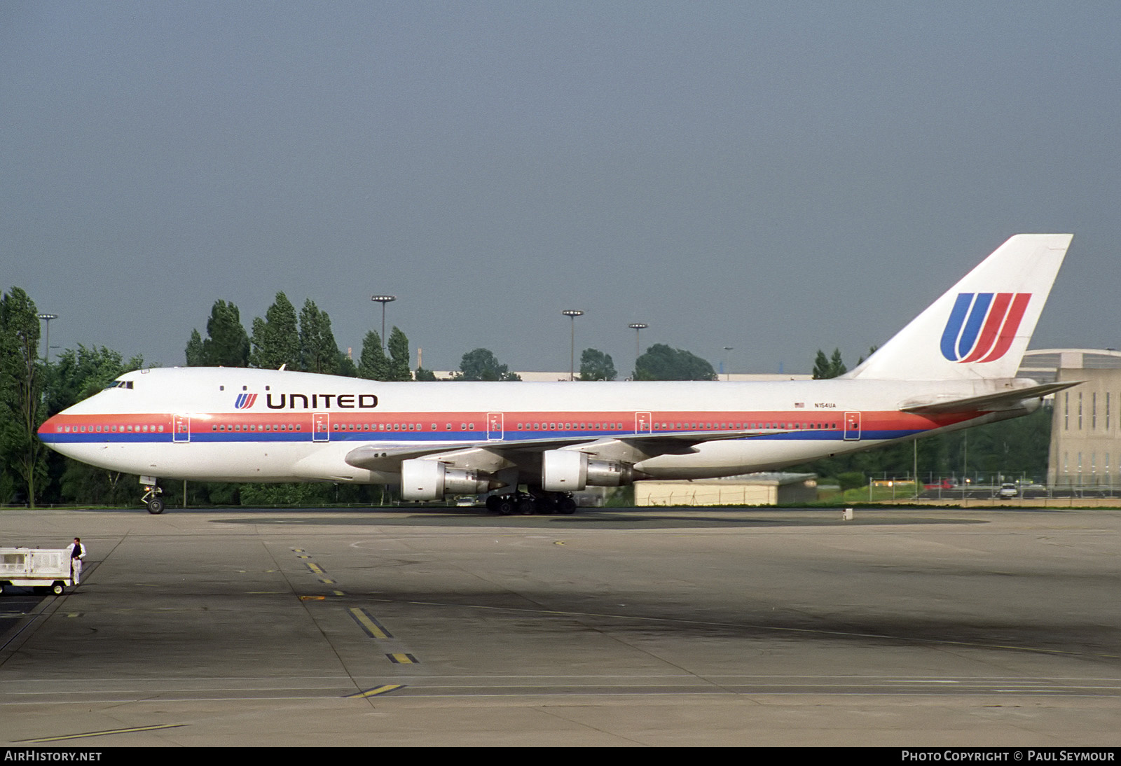 Aircraft Photo of N154UA | Boeing 747-123 | United Airlines | AirHistory.net #320616
