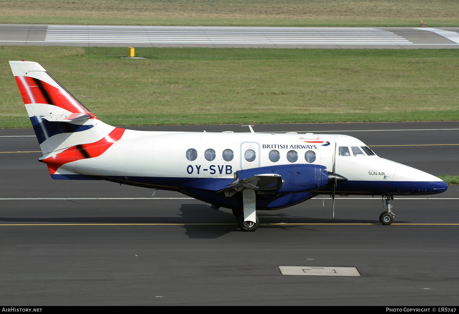 Aircraft Photo of OY-SVB | British Aerospace BAe-3217 Jetstream Super 31 | British Airways | AirHistory.net #320618
