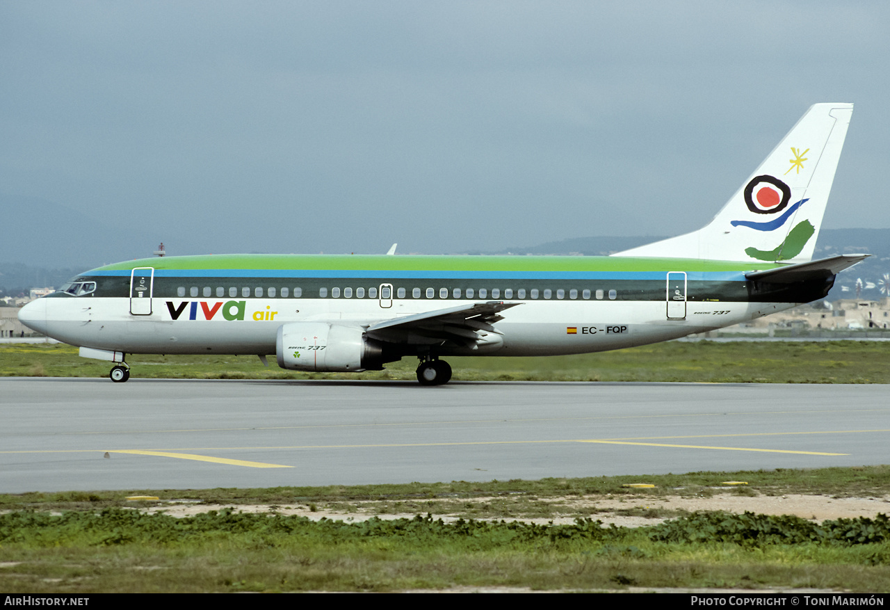 Aircraft Photo of EC-FQP | Boeing 737-348 | Viva Air | AirHistory.net #320624