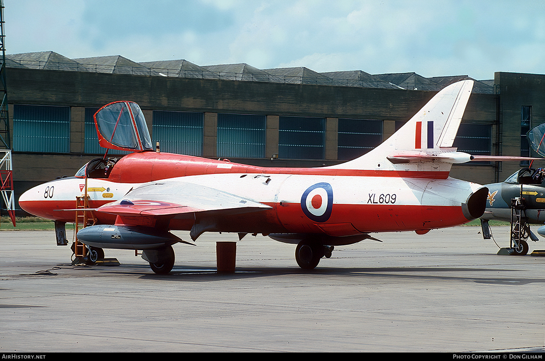 Aircraft Photo of XL609 | Hawker Hunter T7 | UK - Air Force | AirHistory.net #320631