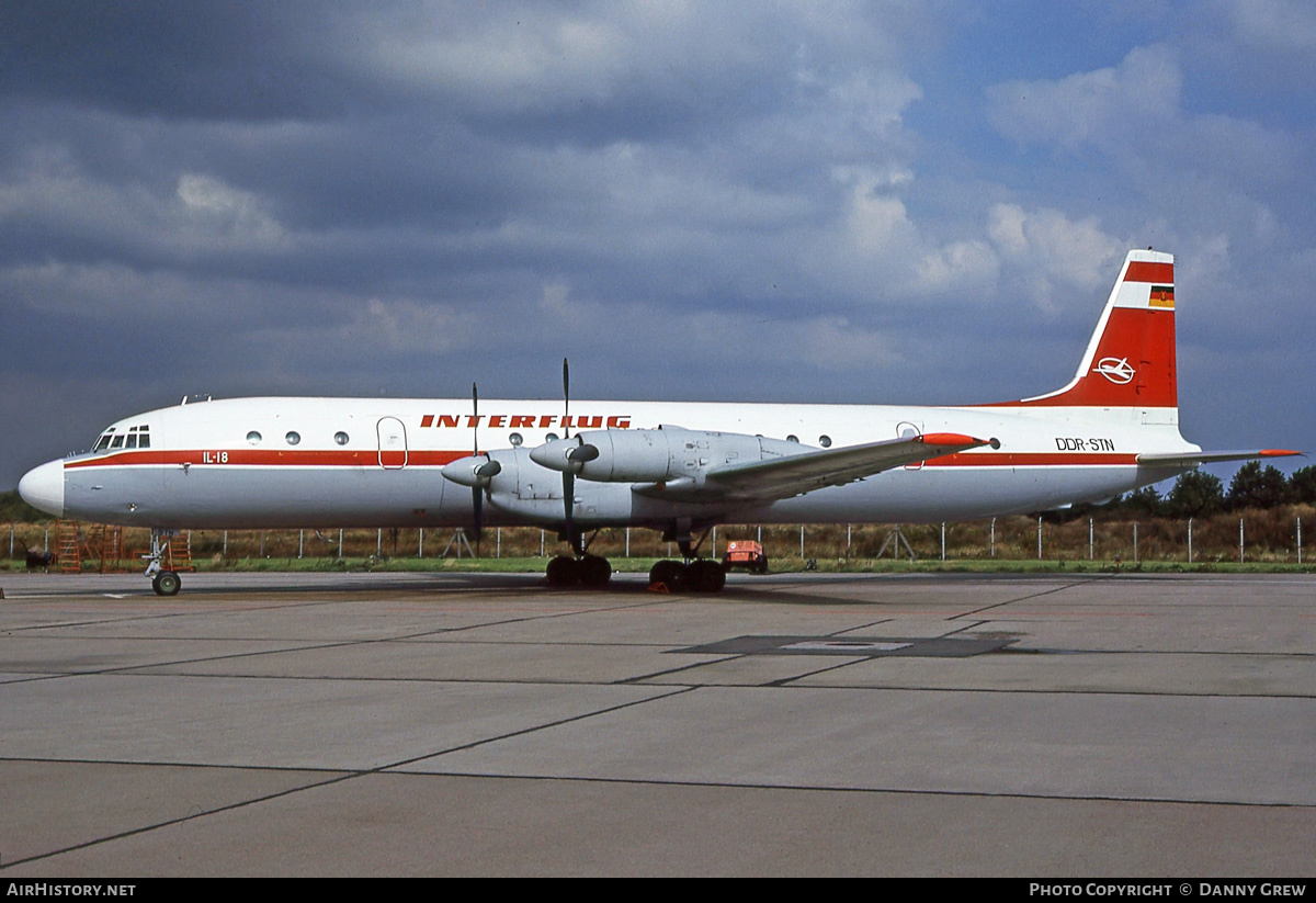 Aircraft Photo of DDR-STN | Ilyushin Il-18D | Interflug | AirHistory.net #320650