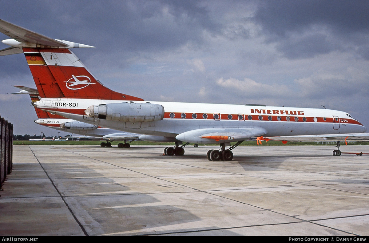 Aircraft Photo of DDR-SDI | Tupolev Tu-134AK | Interflug | AirHistory.net #320665