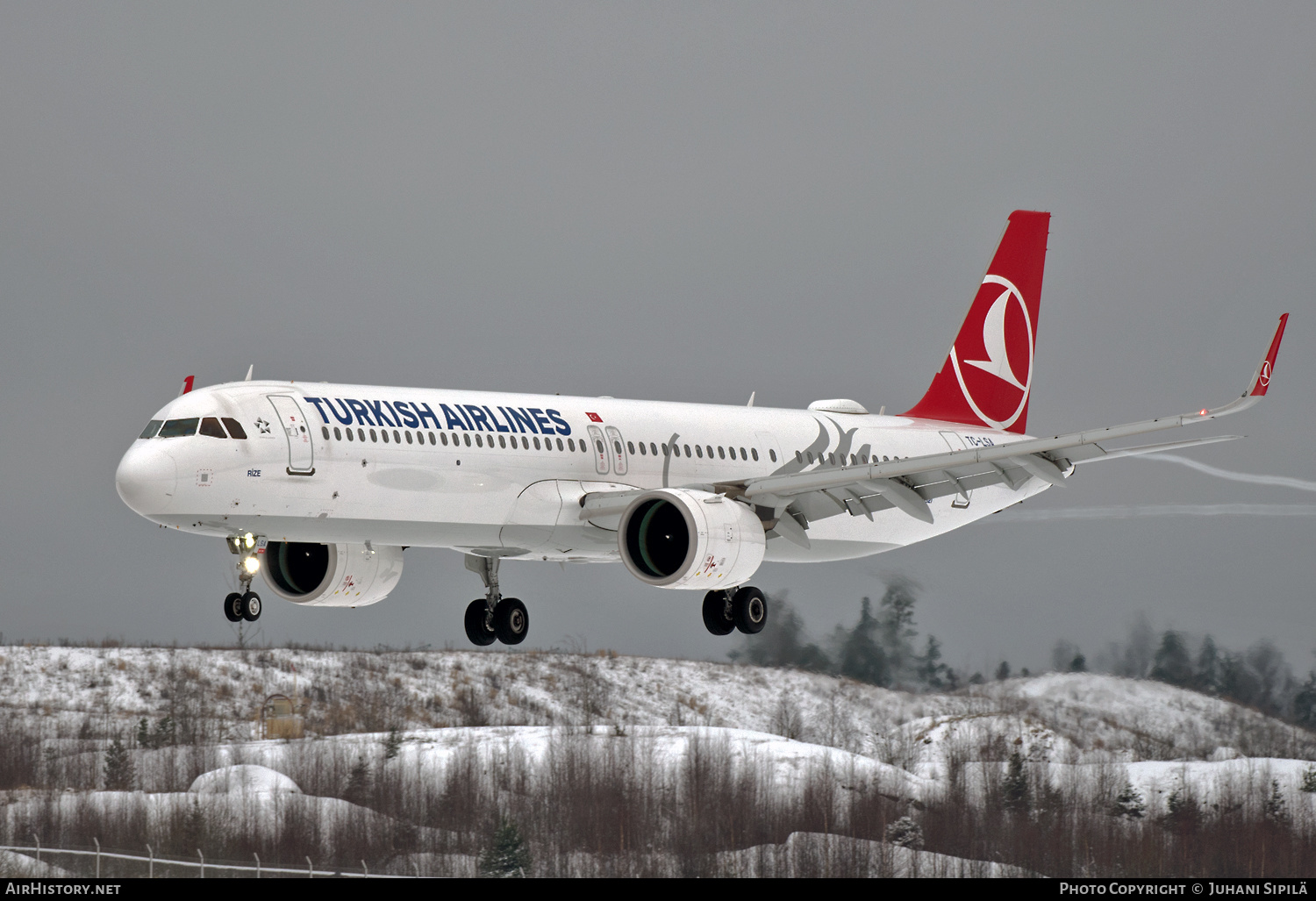 Aircraft Photo of TC-LSA | Airbus A321-271NX | Turkish Airlines | AirHistory.net #320672