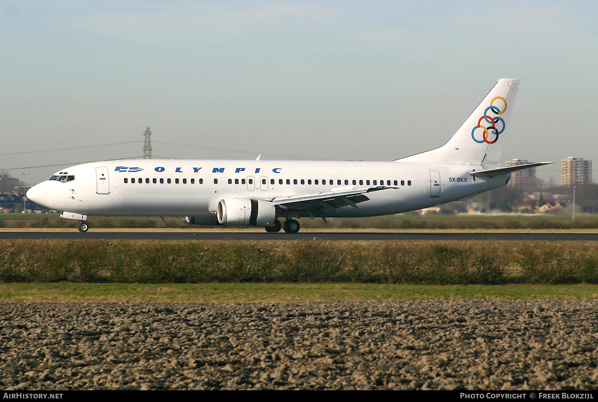 Aircraft Photo of SX-BKX | Boeing 737-430 | Olympic | AirHistory.net #320673