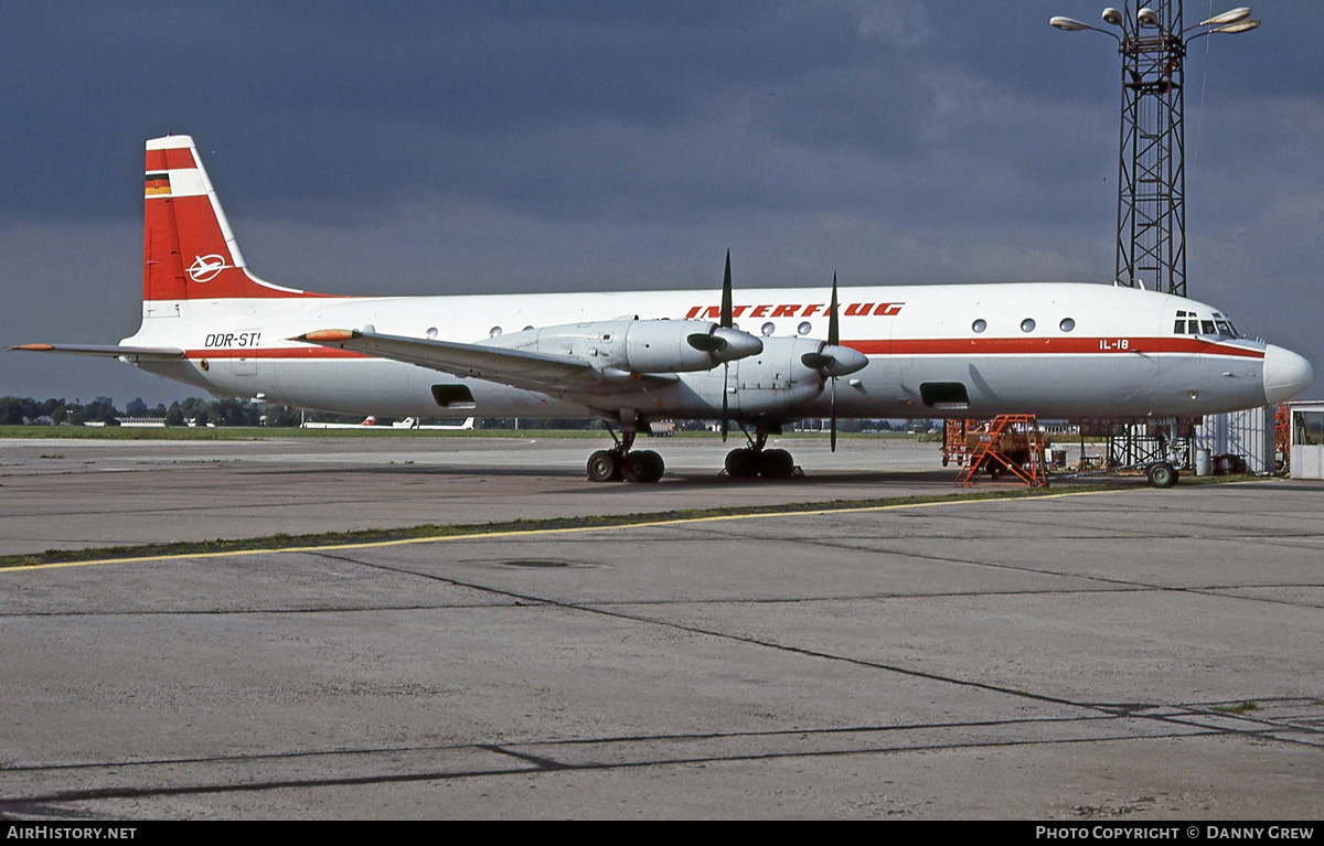 Aircraft Photo of DDR-STI | Ilyushin Il-18 | Interflug | AirHistory.net #320676