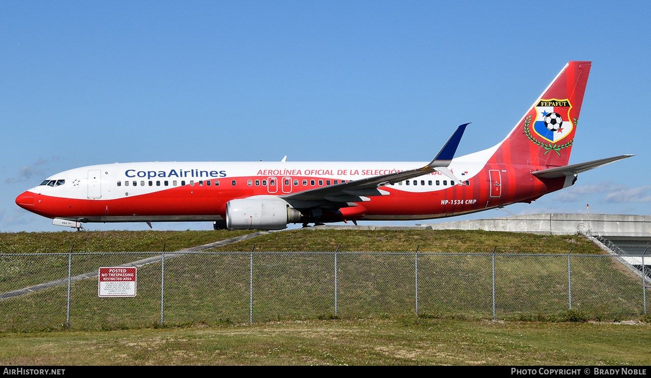 Aircraft Photo of HP-1534CMP | Boeing 737-8V3 | Copa Airlines | AirHistory.net #320681