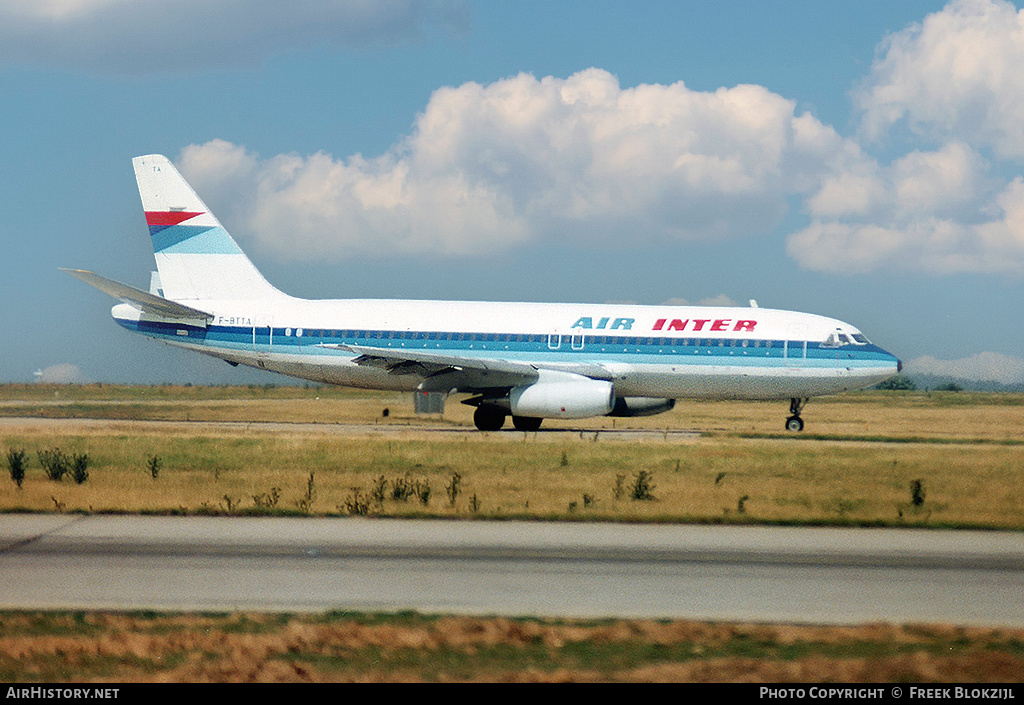 Aircraft Photo of F-BTTA | Dassault Mercure 100 | Air Inter | AirHistory.net #320695