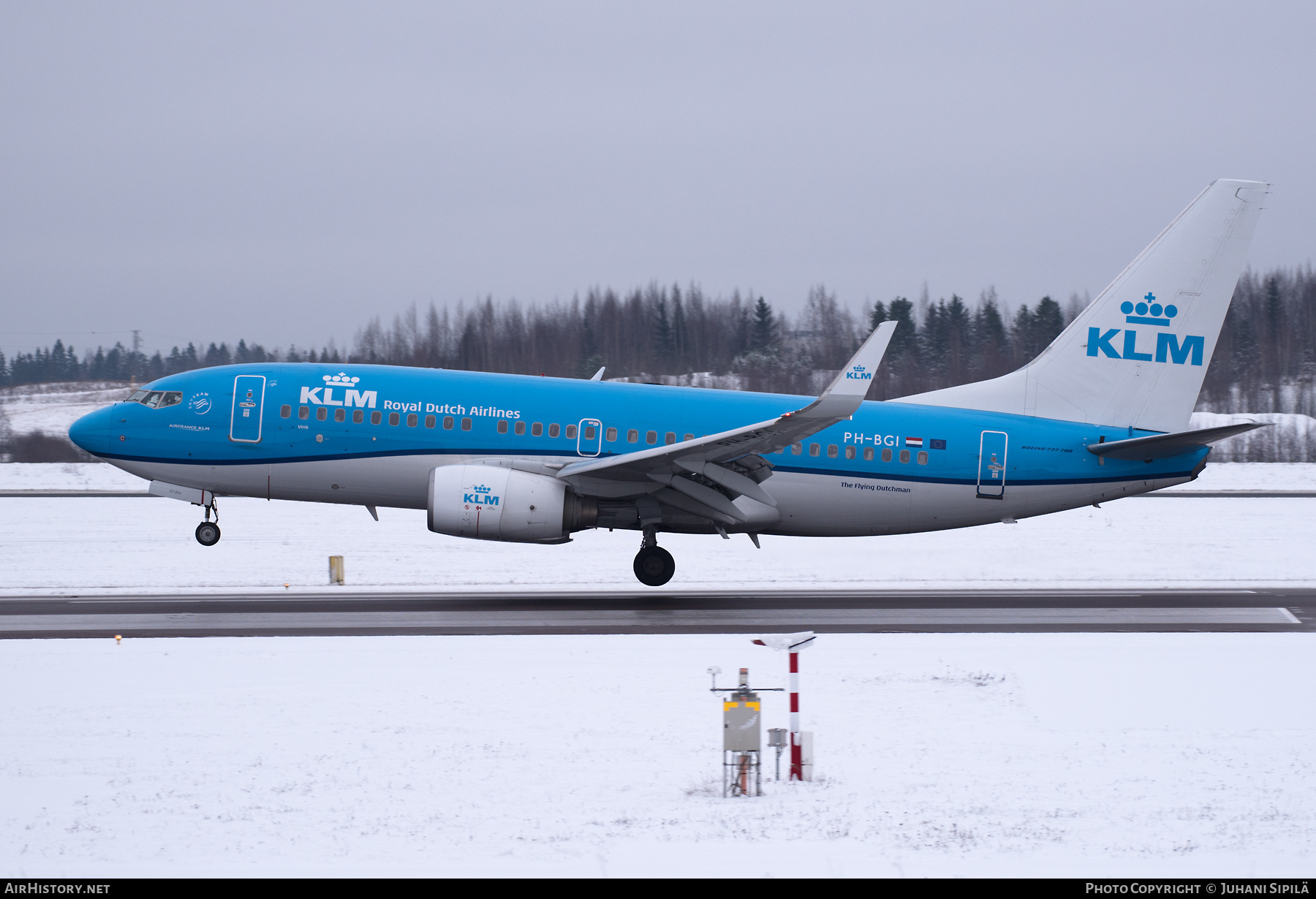 Aircraft Photo of PH-BGI | Boeing 737-7K2 | KLM - Royal Dutch Airlines | AirHistory.net #320699