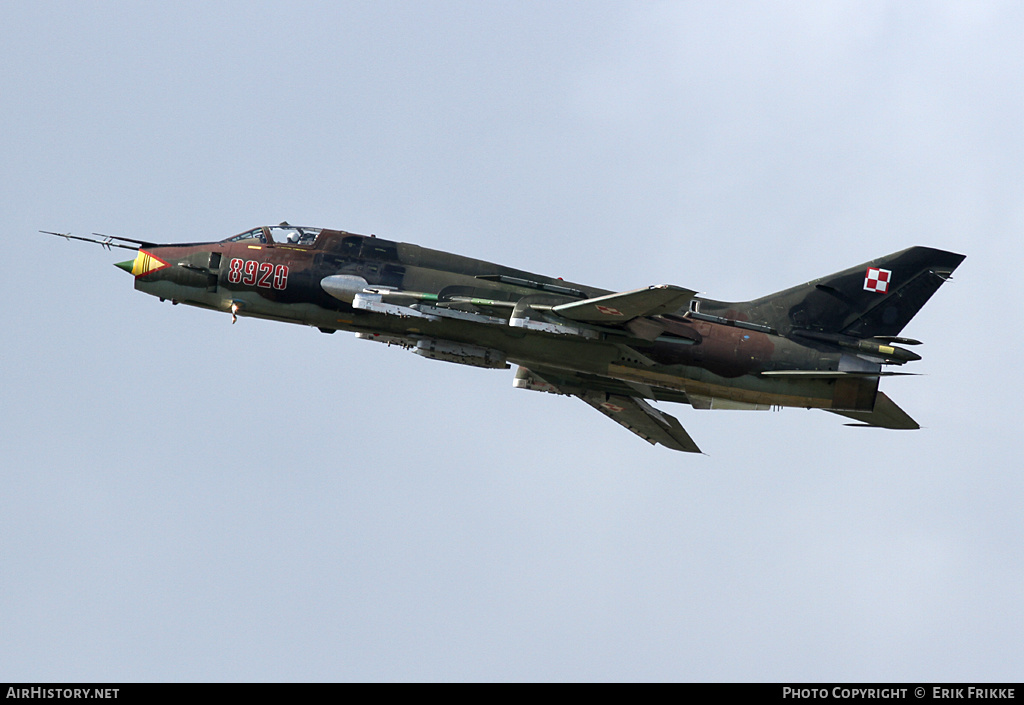 Aircraft Photo of 8920 | Sukhoi Su-22M4 | Poland - Air Force | AirHistory.net #320706