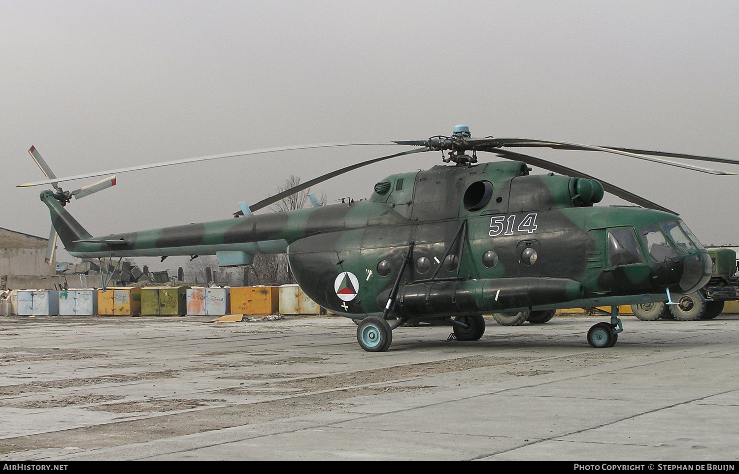 Aircraft Photo of 514 | Mil Mi-8MT | Afghanistan - Air Force | AirHistory.net #320708