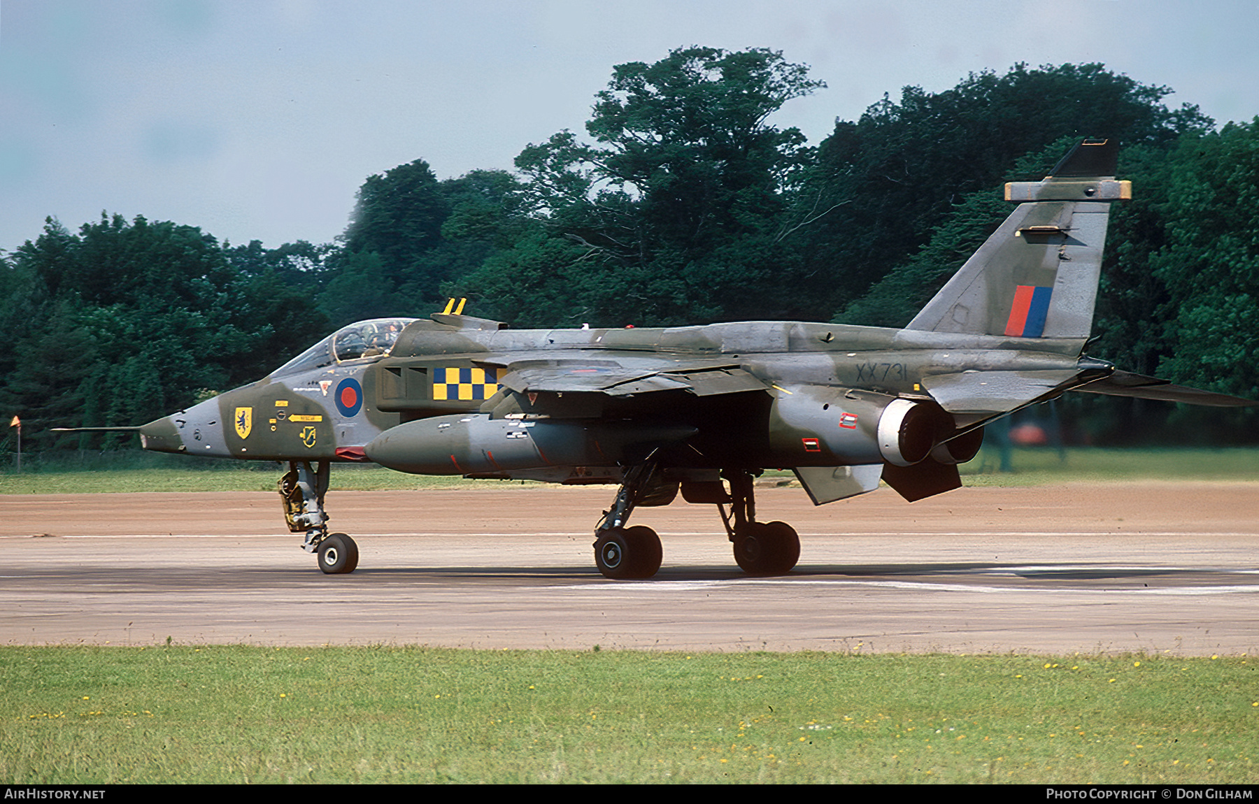 Aircraft Photo of XX731 | Sepecat Jaguar GR1 | UK - Air Force | AirHistory.net #320724