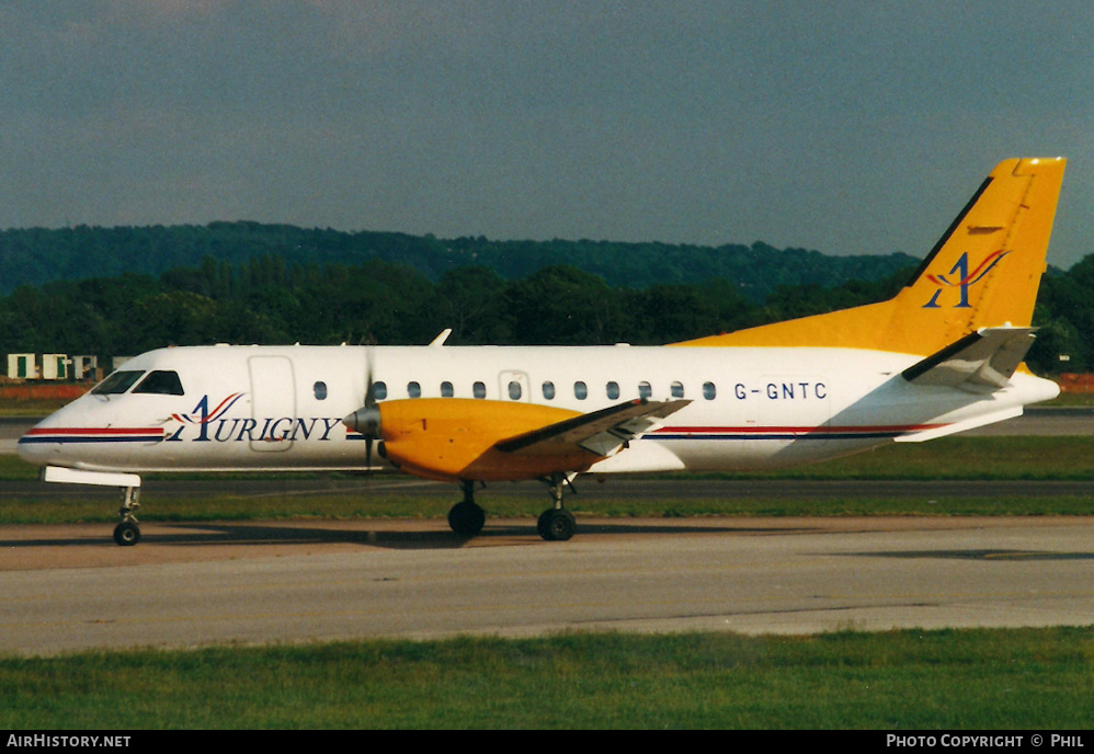 Aircraft Photo of G-GNTC | Saab-Fairchild SF-340A | Aurigny Air Services | AirHistory.net #320733