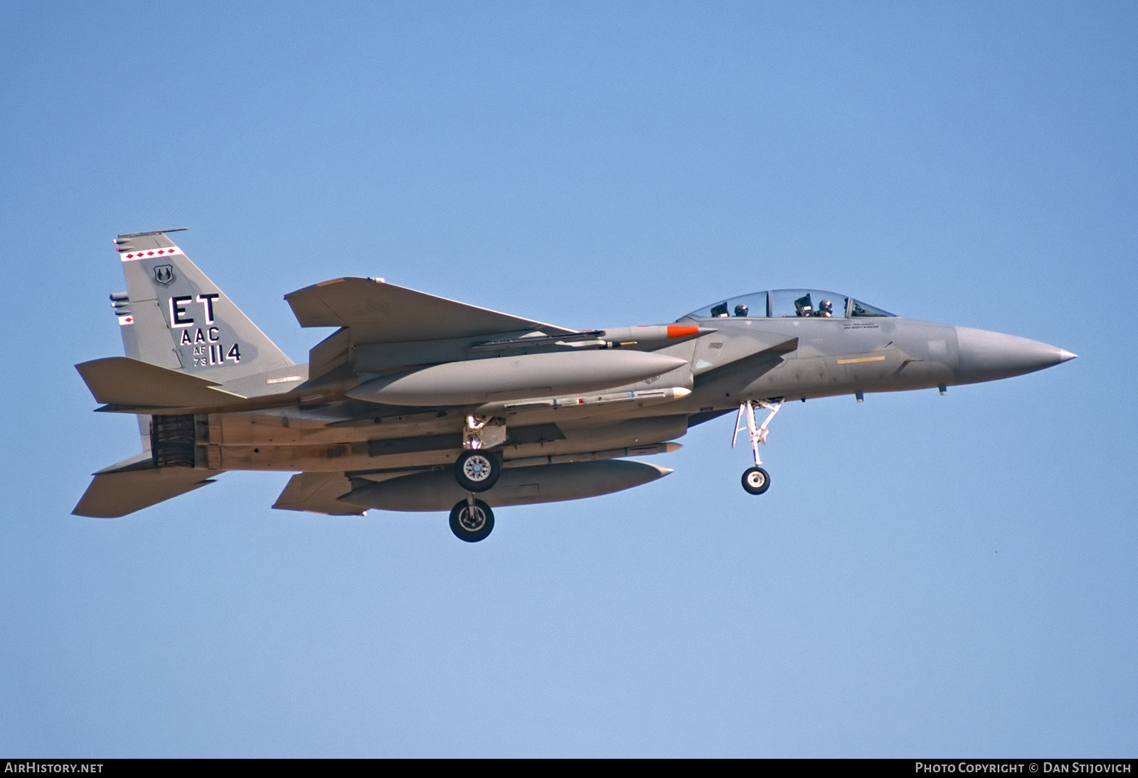 Aircraft Photo of 73-0114 / AF73-114 | McDonnell Douglas F-15B Eagle | USA - Air Force | AirHistory.net #320745