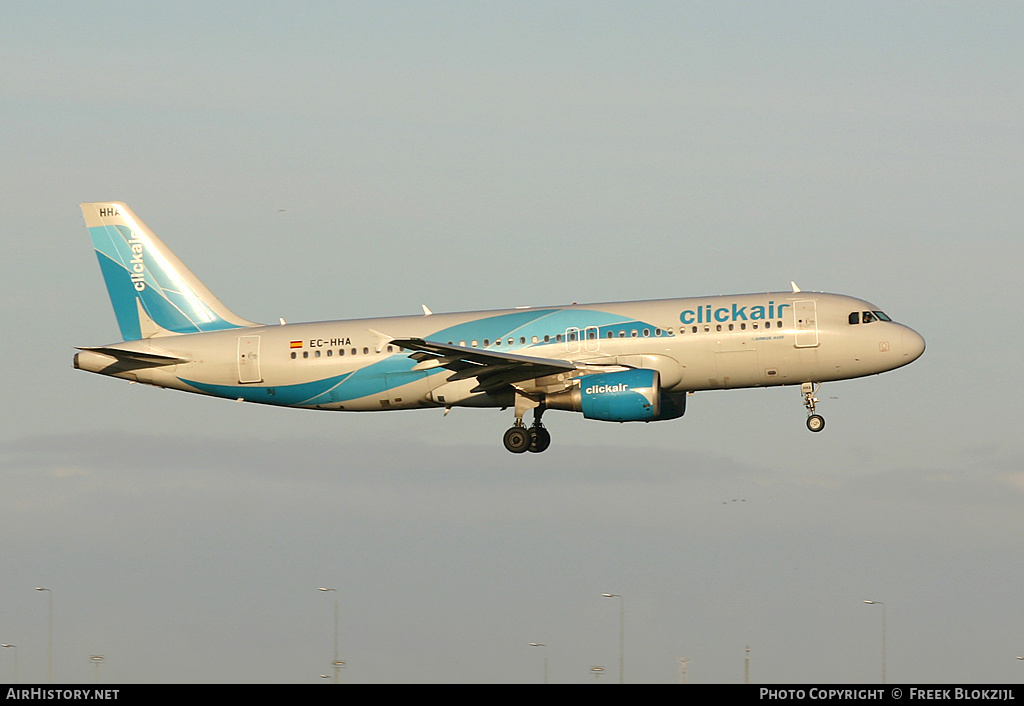 Aircraft Photo of EC-HHA | Airbus A320-214 | Clickair | AirHistory.net #320751