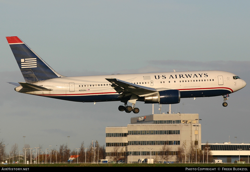 Aircraft Photo of N252AU | Boeing 767-2B7/ER | US Airways | AirHistory.net #320753