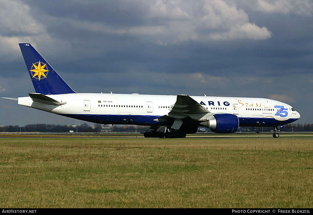 Aircraft Photo of PP-VRA | Boeing 777-2Q8/ER | Varig | AirHistory.net #320774