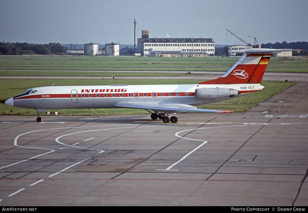 Aircraft Photo of DDR-SCT | Tupolev Tu-134A | Interflug | AirHistory.net #320778