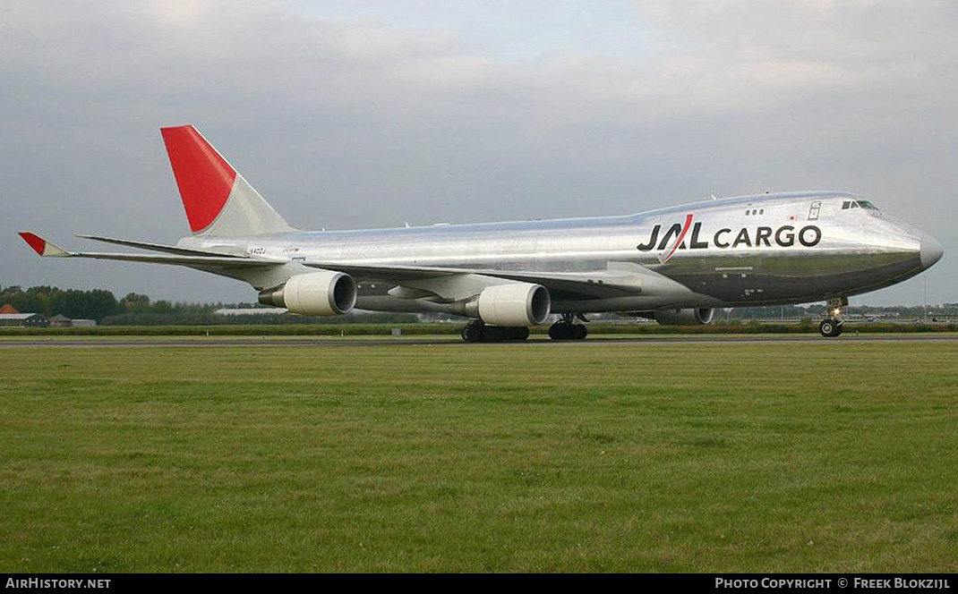 Aircraft Photo of JA402J | Boeing 747-446F/SCD | Japan Airlines - JAL Cargo | AirHistory.net #320789