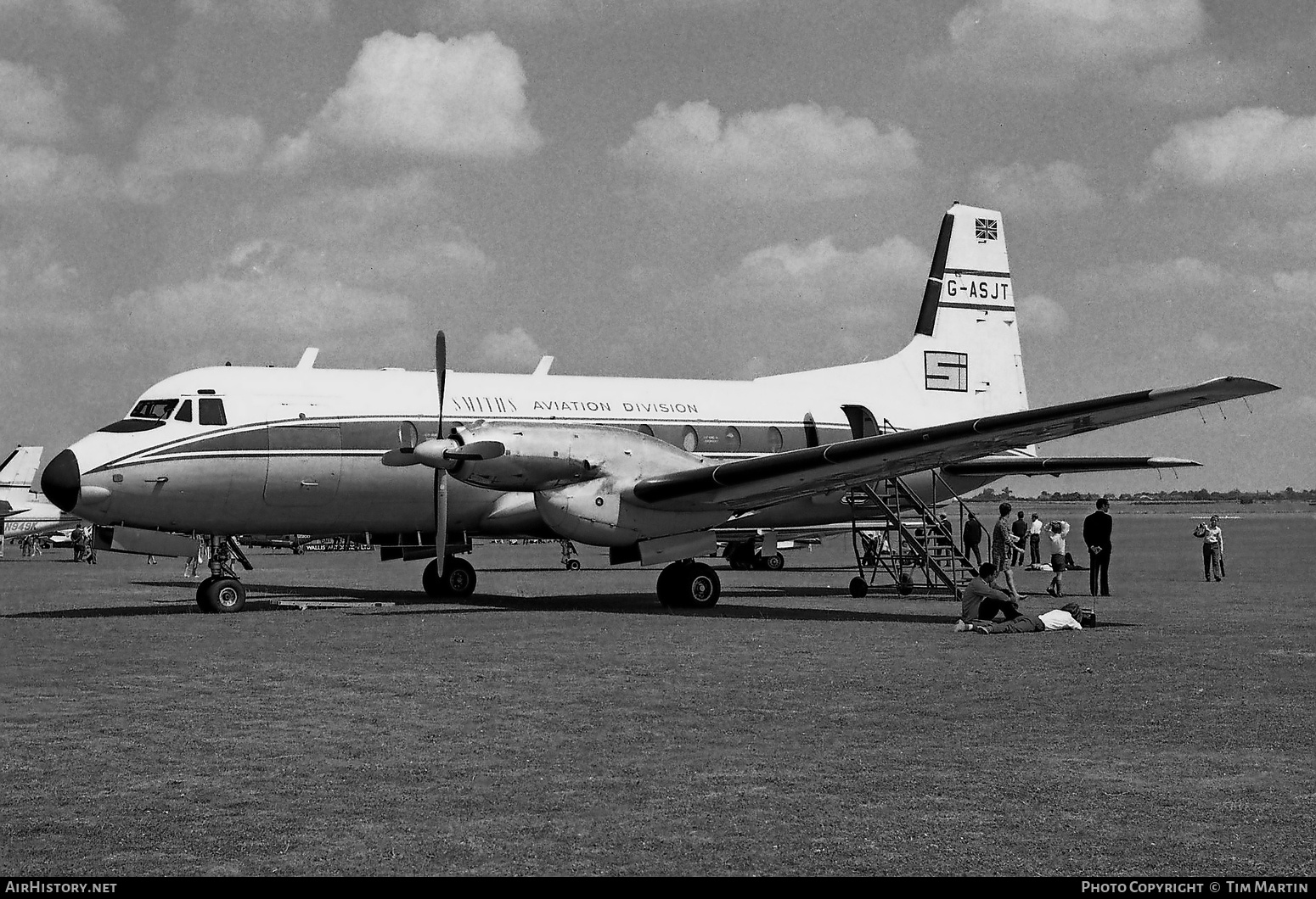 Aircraft Photo of G-ASJT | Hawker Siddeley HS-748 Srs1/107 | Smiths Aviation Division | AirHistory.net #320801