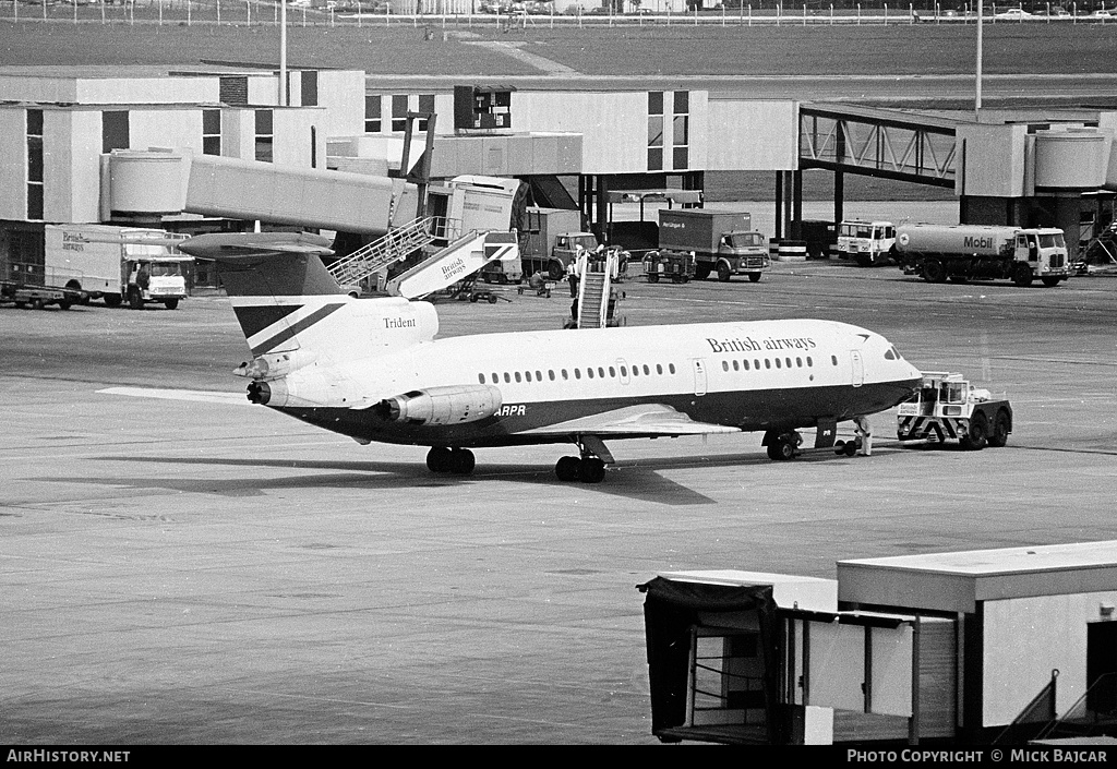 Aircraft Photo of G-ARPR | Hawker Siddeley HS-121 Trident 1C | British Airways | AirHistory.net #320807