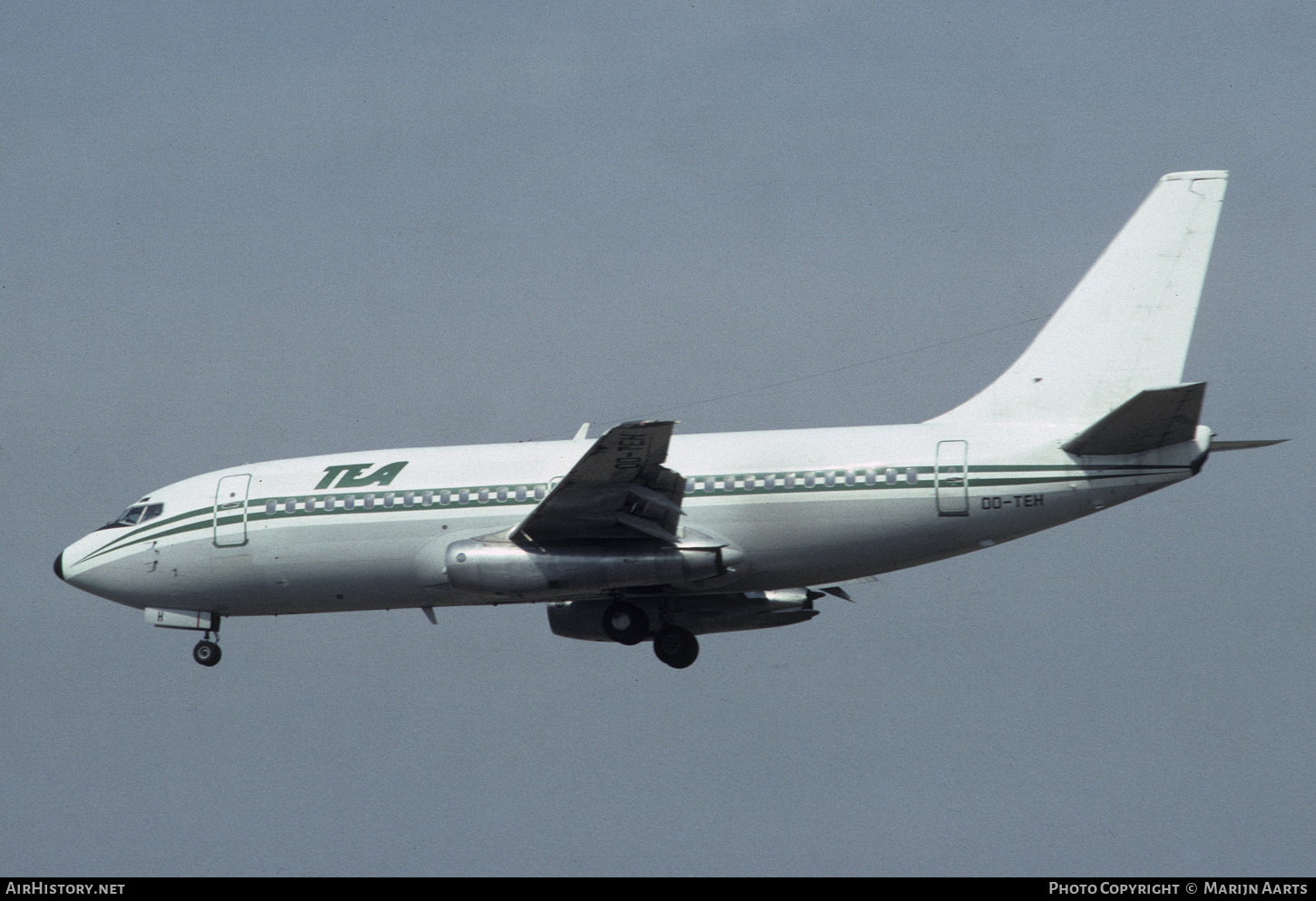 Aircraft Photo of OO-TEH | Boeing 737-2M8/Adv | TEA - Trans European Airways | AirHistory.net #320825