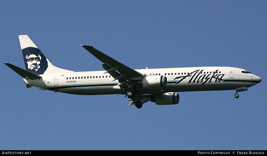 Aircraft Photo of N319AS | Boeing 737-990 | Alaska Airlines | AirHistory.net #320877
