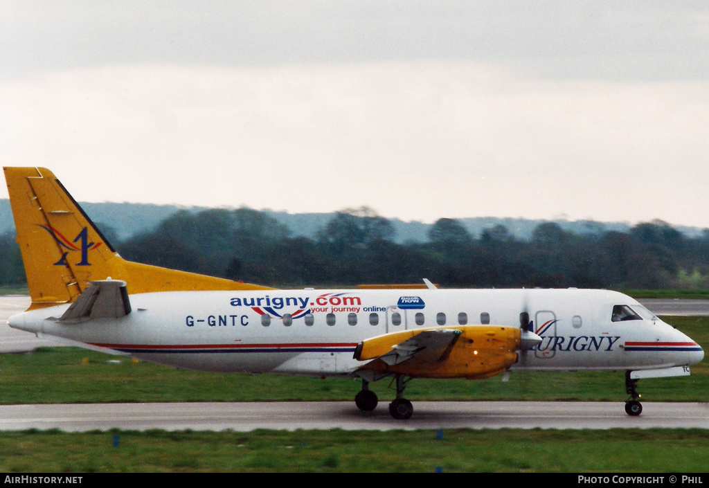 Aircraft Photo of G-GNTC | Saab-Fairchild SF-340A | Aurigny Air Services | AirHistory.net #320897