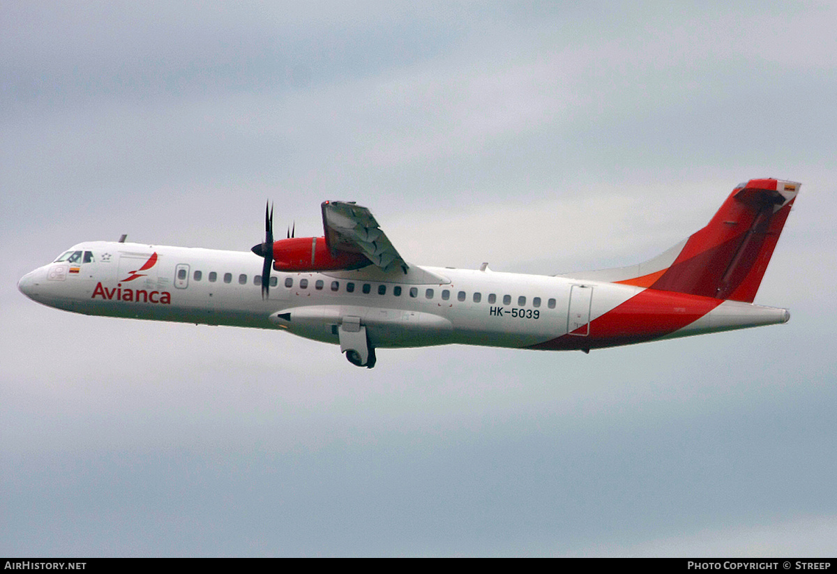 Aircraft Photo of HK-5039 | ATR ATR-72-600 (ATR-72-212A) | Avianca | AirHistory.net #320937