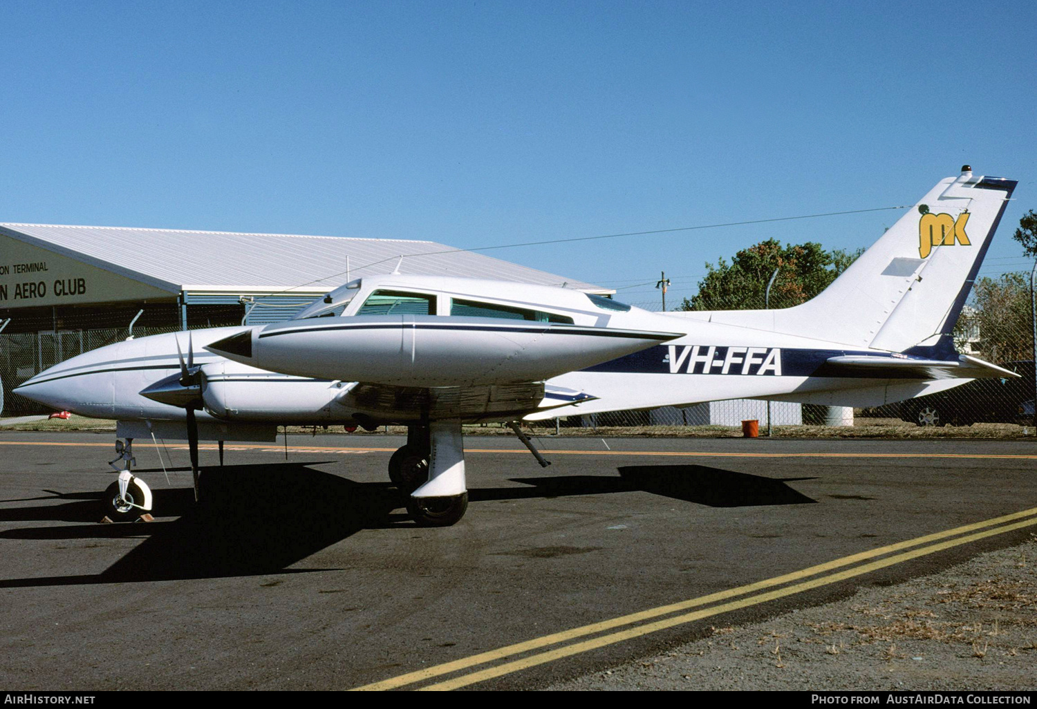 Aircraft Photo of VH-FFA | Cessna 310R | JMK Group | AirHistory.net #320946