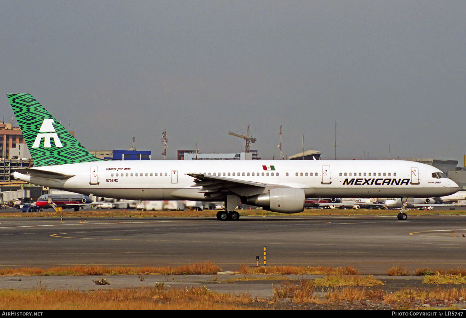 Aircraft Photo of N758MX | Boeing 757-2Q8 | Mexicana | AirHistory.net #320973