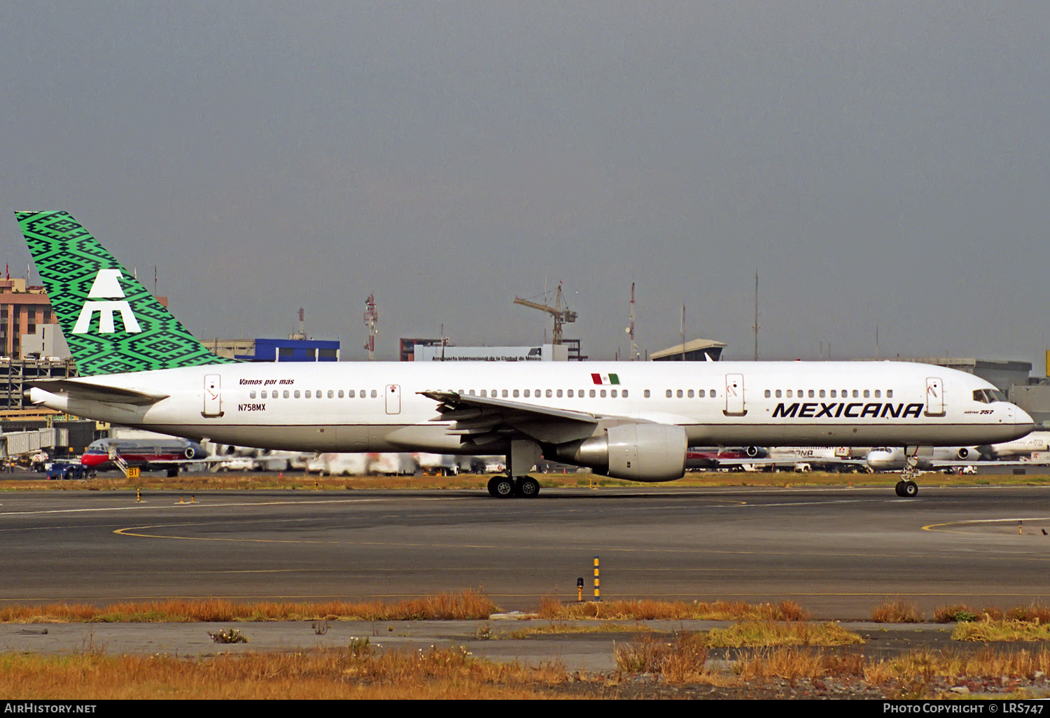 Aircraft Photo of N758MX | Boeing 757-2Q8 | Mexicana | AirHistory.net #320973