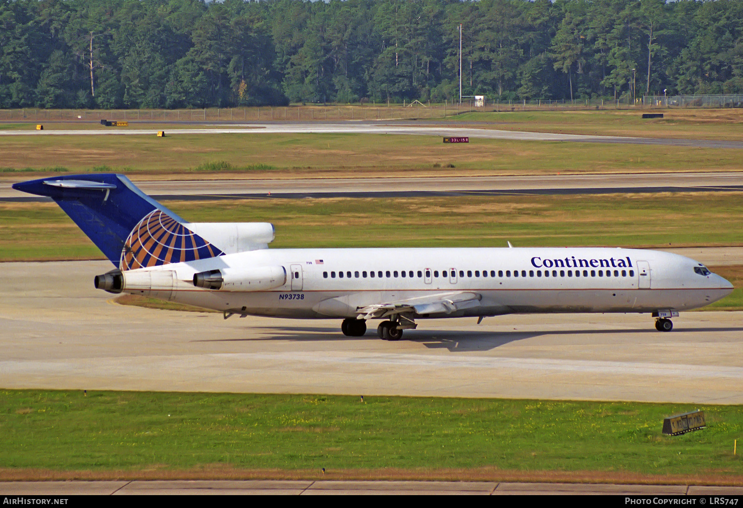 Aircraft Photo of N93738 | Boeing 727-224/Adv | Continental Airlines | AirHistory.net #320977