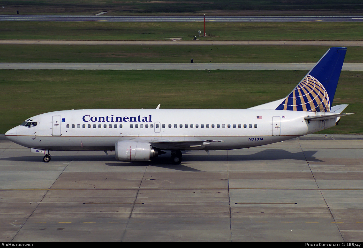 Aircraft Photo of N71314 | Boeing 737-3T0 | Continental Airlines | AirHistory.net #320981