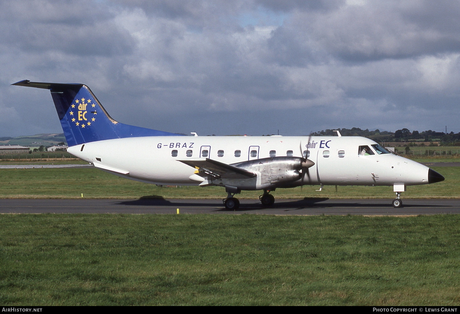 Aircraft Photo of G-BRAZ | Embraer EMB-120RT Brasilia | Air EC | AirHistory.net #320993