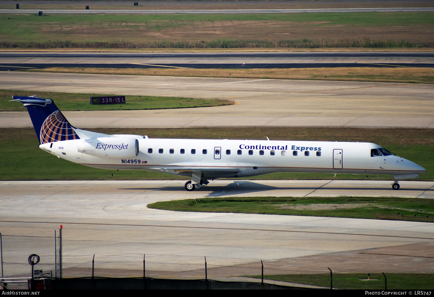 Aircraft Photo of N14959 | Embraer ERJ-145LR (EMB-145LR) | Continental Express | AirHistory.net #320995