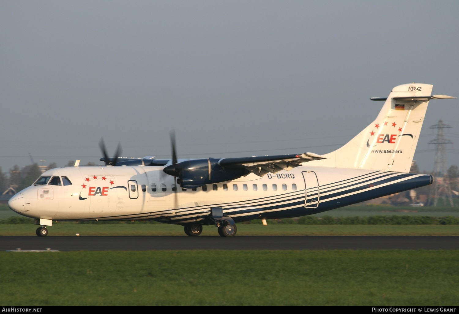 Aircraft Photo of D-BCRQ | ATR ATR-42-300 | EAE - European Air Express | AirHistory.net #320996