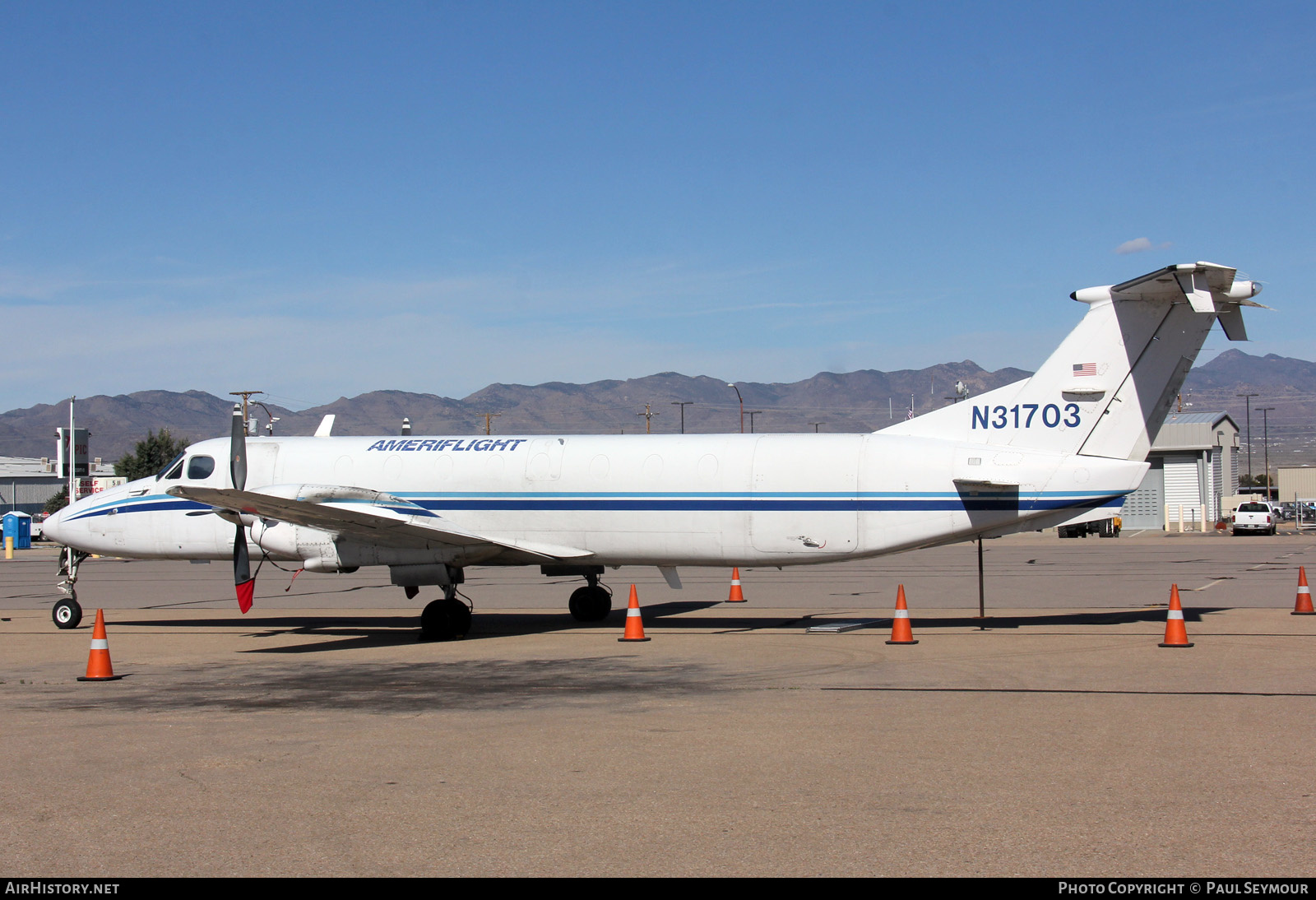 Aircraft Photo of N31703 | Beech 1900C | Ameriflight | AirHistory.net #320997