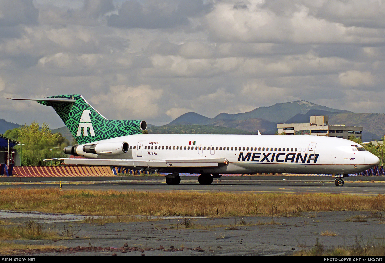 Aircraft Photo of XA-MXA | Boeing 727-264/Adv | Mexicana | AirHistory.net #320999