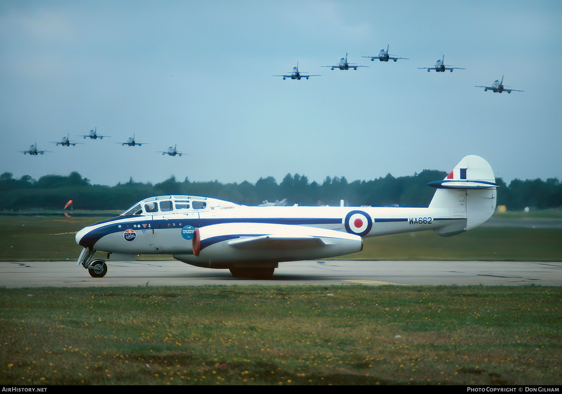 Aircraft Photo of WA662 | Gloster Meteor T7 | UK - Air Force | AirHistory.net #321038