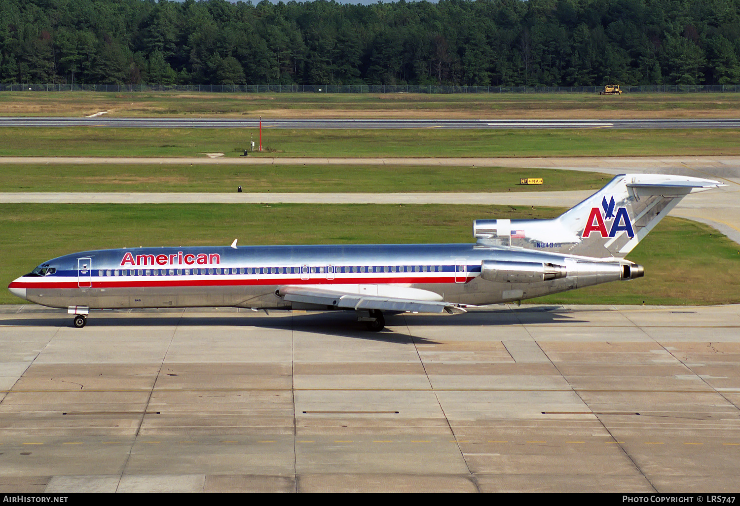 Aircraft Photo of N849AA | Boeing 727-223/Adv | American Airlines | AirHistory.net #321040
