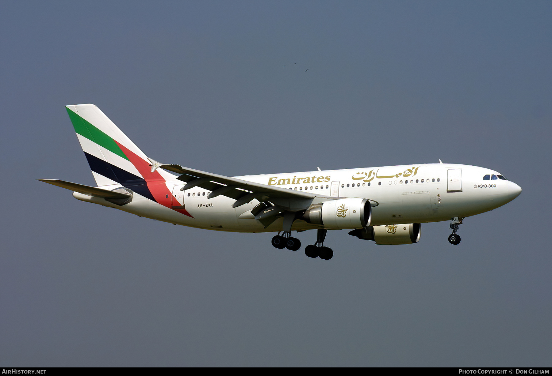 Aircraft Photo of A6-EKL | Airbus A310-308 | Emirates | AirHistory.net #321064