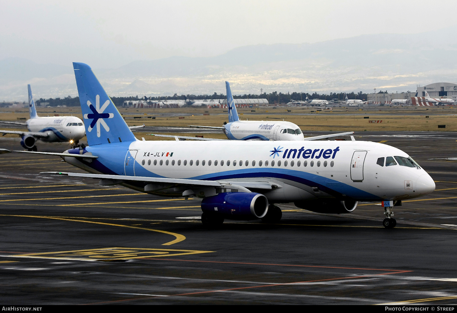 Aircraft Photo of XA-JLV | Sukhoi SSJ-100-95B Superjet 100 (RRJ-95B) | Interjet | AirHistory.net #321073