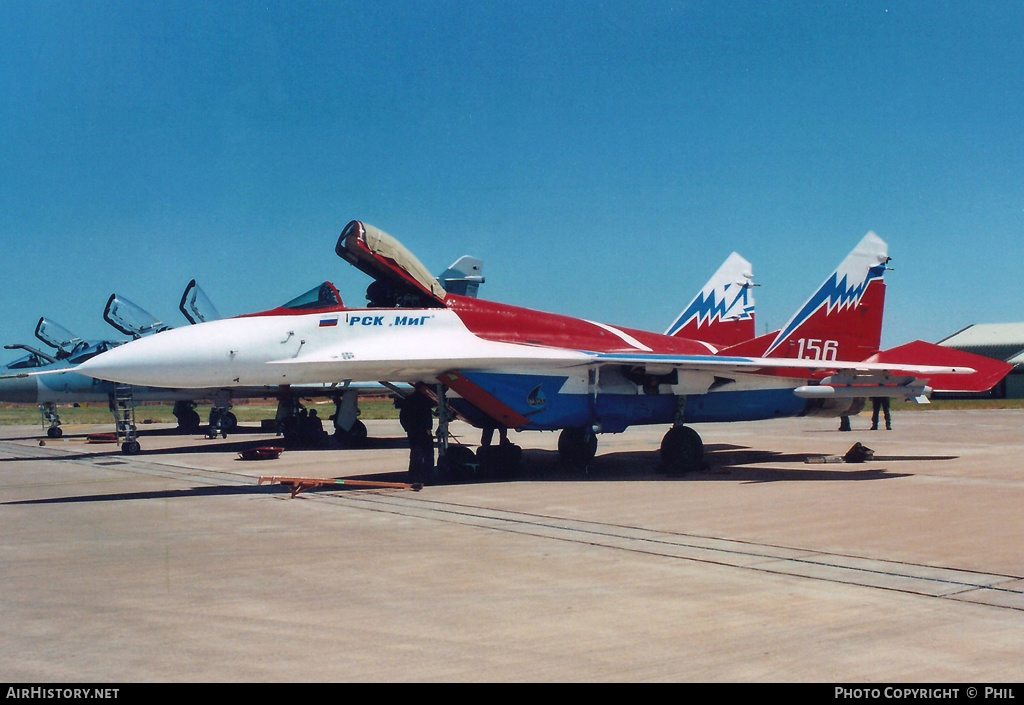 Aircraft Photo of 156 white | Mikoyan-Gurevich MiG-29OVT | Russia - Air Force | AirHistory.net #321076