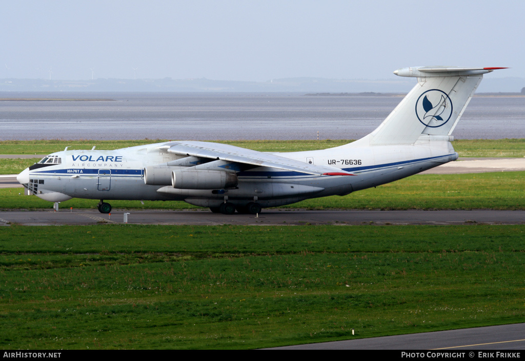 Aircraft Photo of UR-76636 | Ilyushin Il-76TD | Volare Aircompany | AirHistory.net #321092