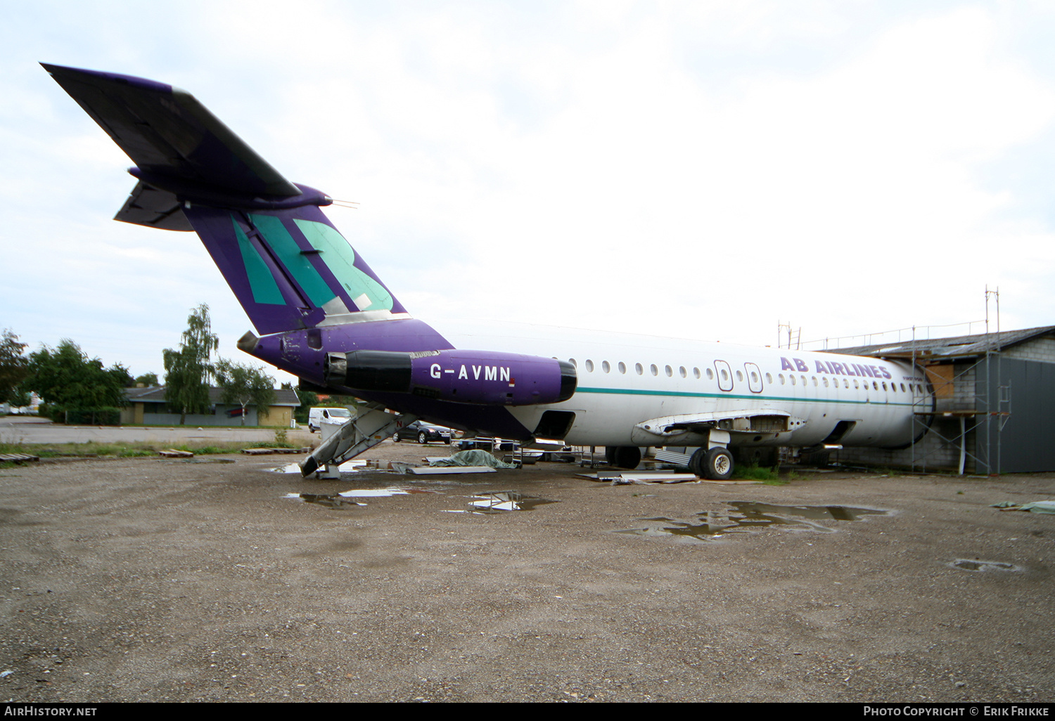 Aircraft Photo of G-AVMN | BAC 111-510ED One-Eleven | AB Airlines | AirHistory.net #321096