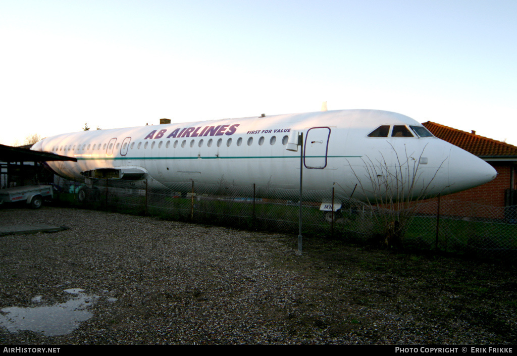 Aircraft Photo of G-AVMN | BAC 111-510ED One-Eleven | AB Airlines | AirHistory.net #321101