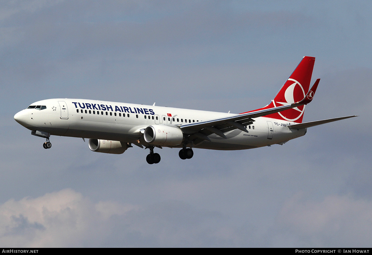 Aircraft Photo of TC-JVA | Boeing 737-8F2 | Turkish Airlines | AirHistory.net #321104