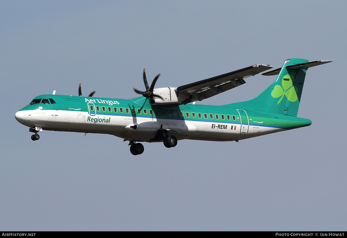 Aircraft Photo of EI-REM | ATR ATR-72-500 (ATR-72-212A) | Aer Lingus Regional | AirHistory.net #321105