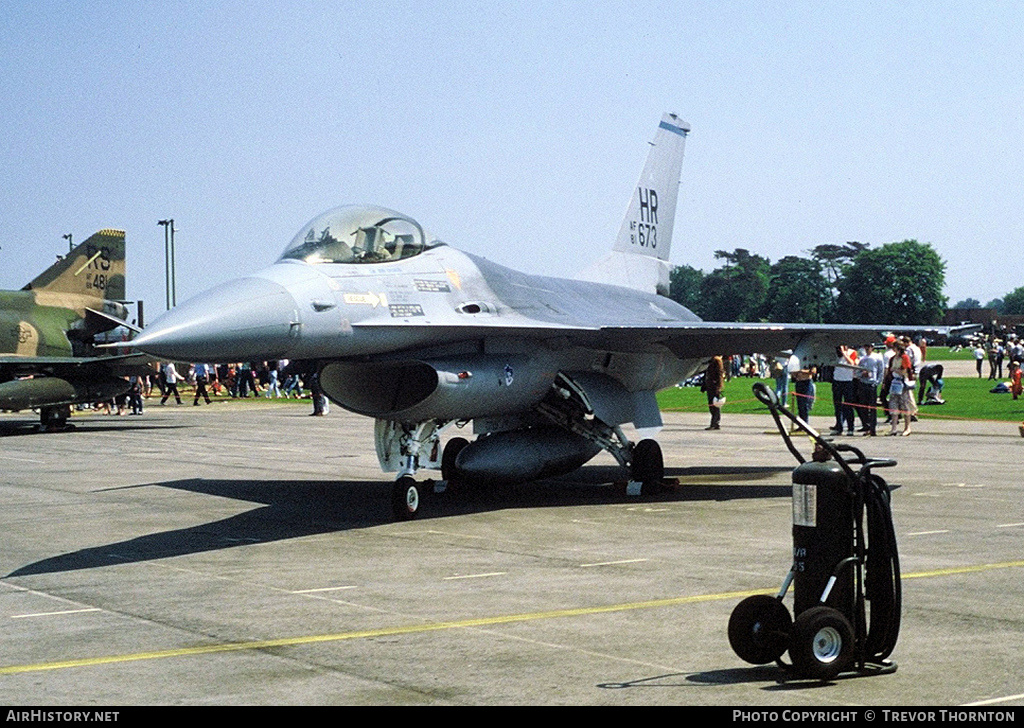 Aircraft Photo of 81-0673 / AF81-673 | General Dynamics F-16A Fighting Falcon | USA - Air Force | AirHistory.net #321115
