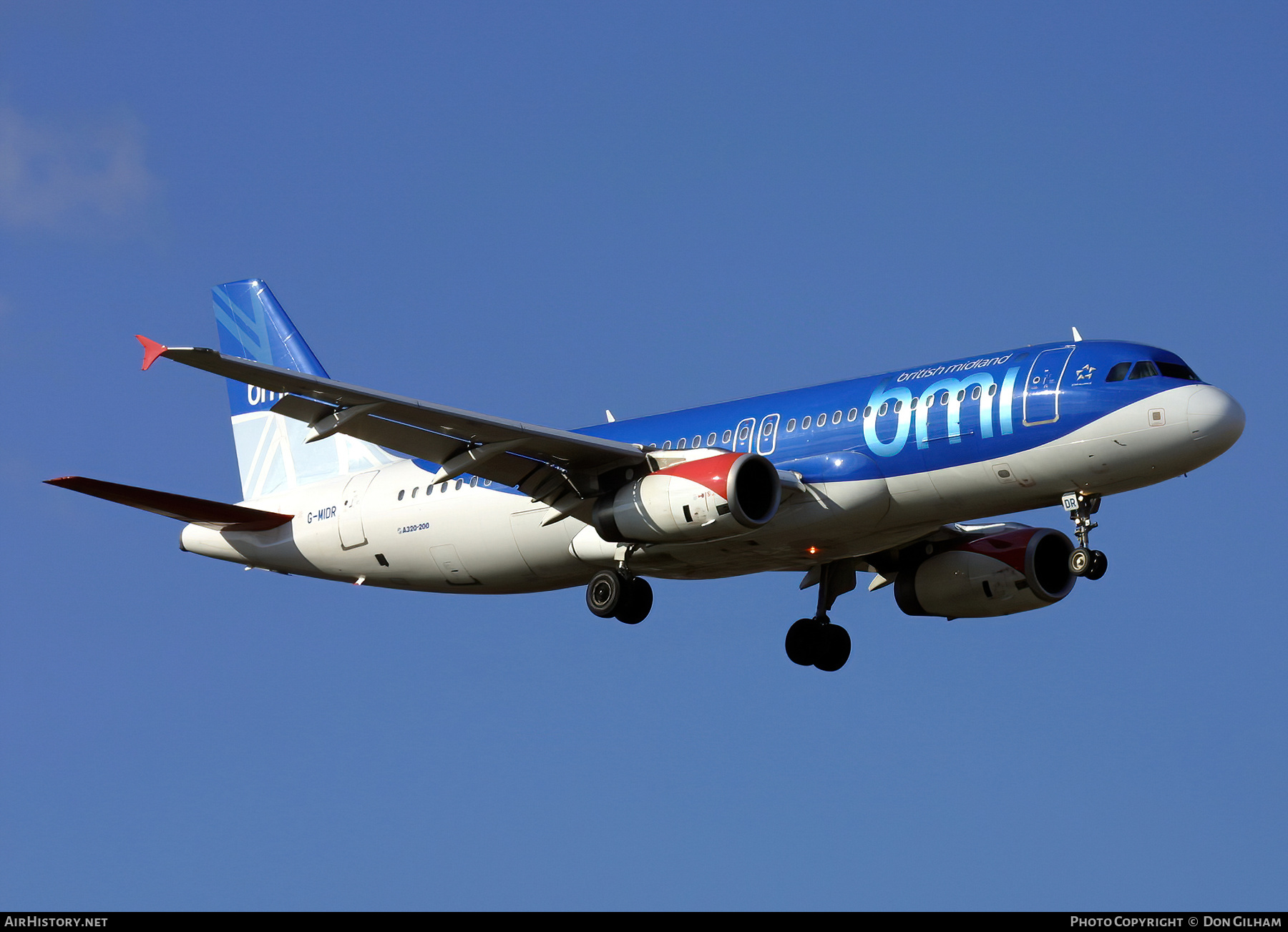 Aircraft Photo of G-MIDR | Airbus A320-232 | BMI - British Midland International | AirHistory.net #321142